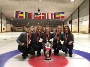 Denise Dupont, Madeleine Dupont, Mathilde Halse, Julie Høgh og Lina Knudsen