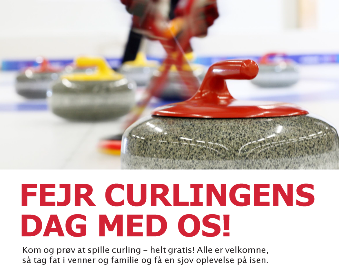 Prøv at spille curling – Kom til Åbent hus på Curlingens Dag