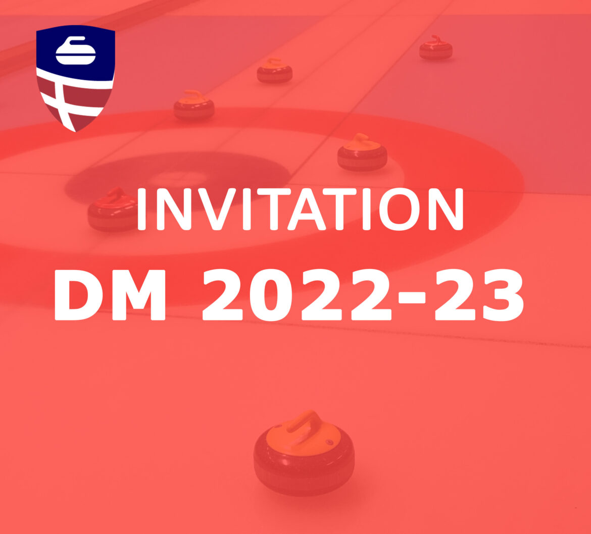 Invitation til DM Sæsonen 2022-23