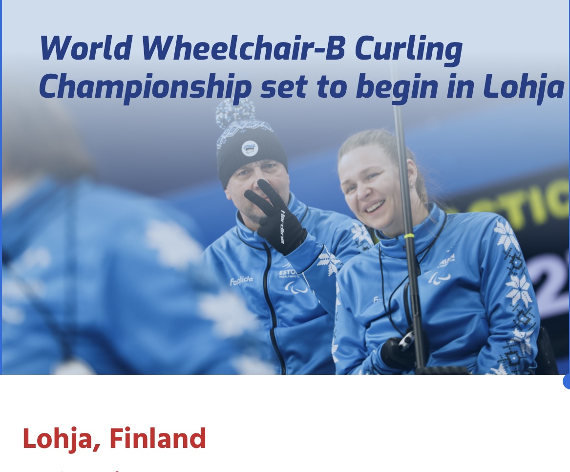 Så rejser det danske hold til B-VM i Kørestolscurling i Lohja, Finland