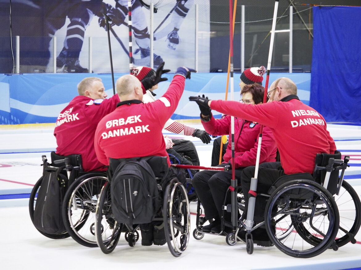 Danmark er tilbage i A-gruppen ved VM i kørestolscurling 2023
