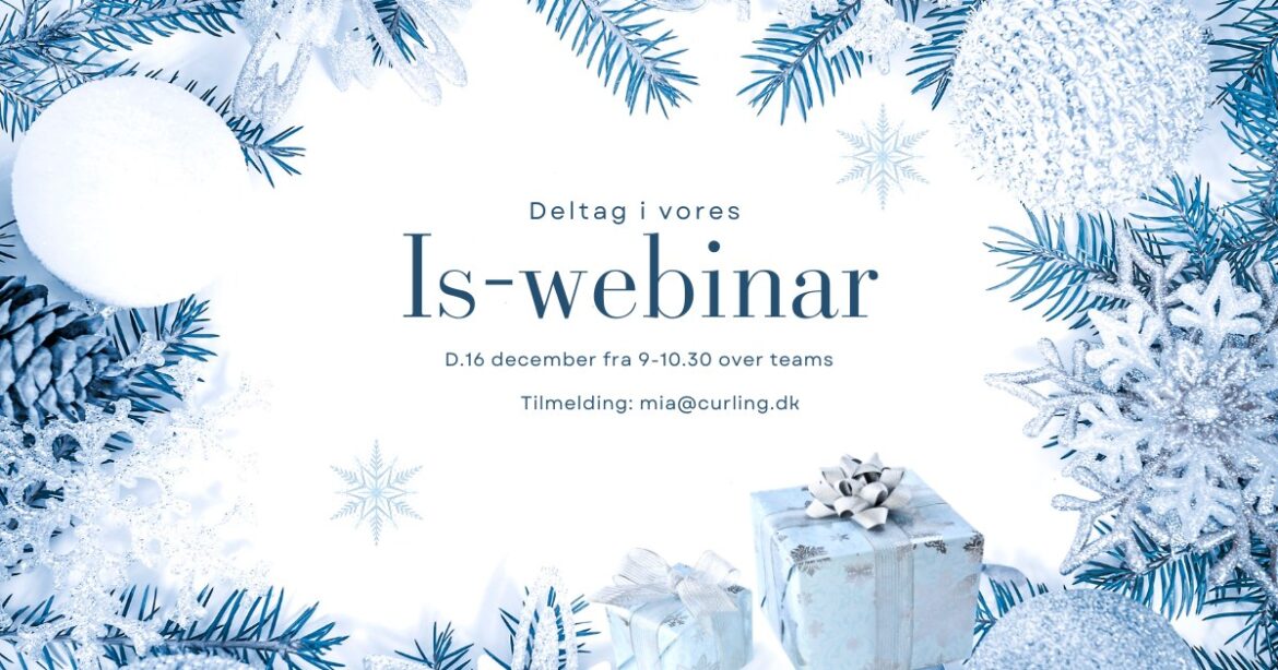 Webinar: Få tips og tricks til isen
