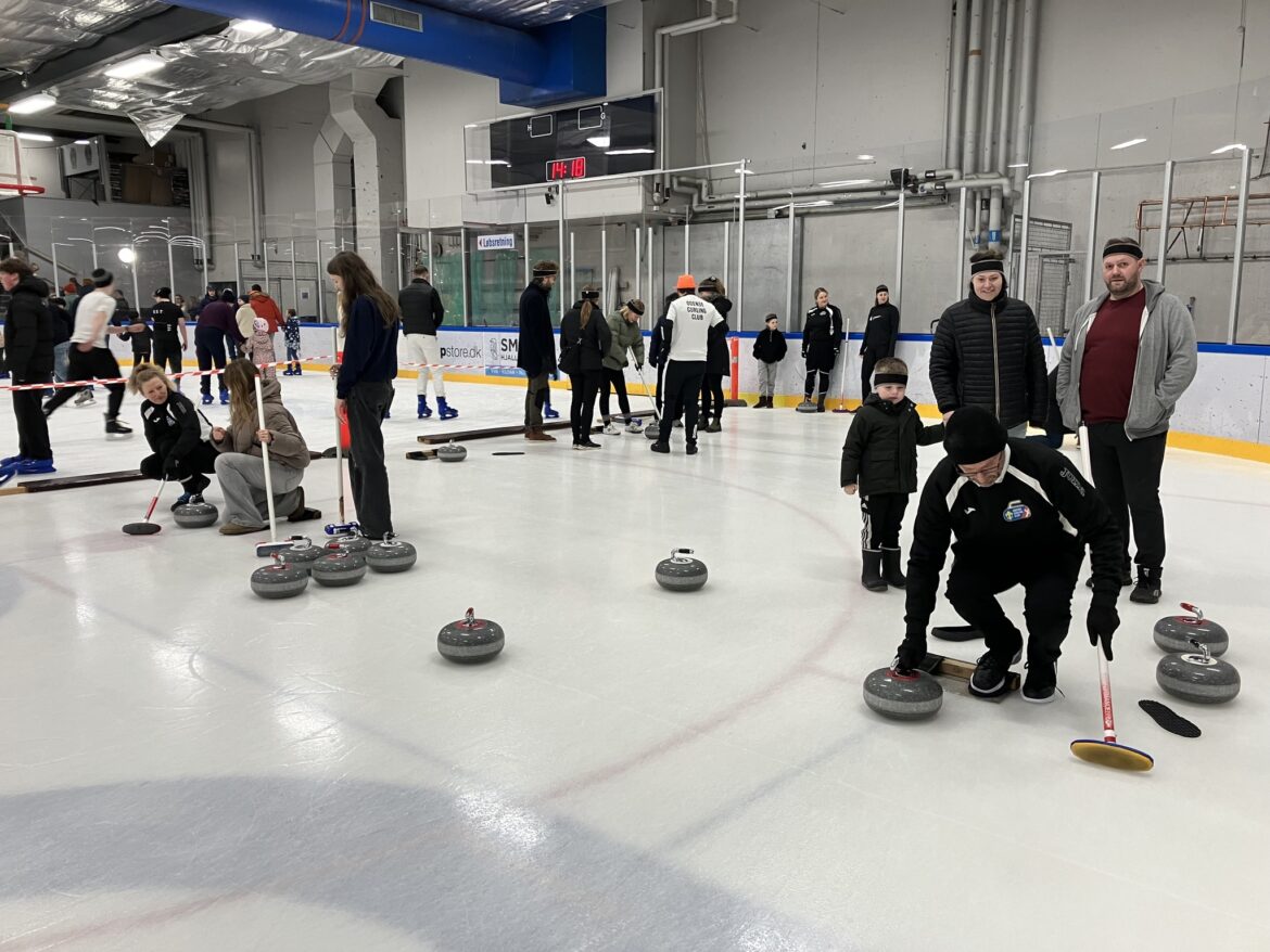 Sportslørdag i Odense Curling Club